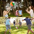 thumbnail image 5 of Pelota de playa inflable de 6 colores (con un diámetro de 40 cm antes del inflado), juguete de playa inflable, pelota de playa arcoíris, paquete suelto, piscina familiar, playa, 5 of 5