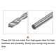 thumbnail image 4 of Uxcell 20pack Brocas Extra Largas, Broca HSS de 1mm con Acero de Alta Velocidad de 80mm de Longitud para Metal, Madera y Plástico, 4 of 5