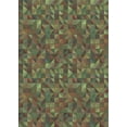 thumbnail image 1 of Ahgly Company Machine Washable Indoor Rectangle Transitional Sepia Brown Area Rugs, 4' x 6', 1 of 7