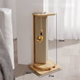 thumbnail image 2 of Furniture Protector Sisal & Solid Wood Cat Scratching Post with Toy, 2 of 3
