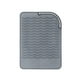 thumbnail image 1 of Tapete resistente al calor para rizadores, planchas y alisadores de cabello, herramientas de peinado, 23 x 16,5 cm, silicona de grado alimenticio, color gris, 1 of 5
