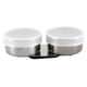 thumbnail image 5 of 2 piezas de material acero inoxidable de resistencia Soledad Vaso de paleta para arandela de brochas de pintura, 5 of 10