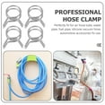 thumbnail image 2 of 200 pcs Irrigation Hose Clamp Garden Hose Clamps Stainless Steel Hose Clips, 2 of 6