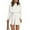 White, variant on CharmCyan Women's Casual Sportswear Set, Elegant Knitted And Winter Dress Black L