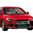thumbnail image 2 of Zufioo Veterans Day1 Print Car Windshield Sunshade, UV Protection Heat Insulation Protective Cover Suitable for Car, SUV, Truck Auto Accessories-Veterans Day1, 2 of 8