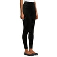 thumbnail image 3 of No Boundaries Juniors' Velour Leggings, 3 of 6