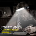 thumbnail image 5 of Super Lumineux 1500 Lumens USB Rechargeable, IPX5 Étanche Lampe Frontale LED et Lampe Frontale Arrière Interruptable Individuellement Réglable pour Camping, Randonnée, 5 of 5