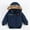 Navy, variant on ATOGUTA Boys Warm Winter Coat With Hood Windproof Winter Jacket Faux Fur Hooded Rain Coat Navy, Size 2T-5T