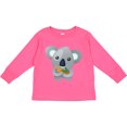 thumbnail image 3 of Inktastic Cute Koala Bear Boys or Girls Long Sleeve Toddler T-Shirt, 3 of 5