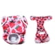 thumbnail image 2 of Pañales para perros con estampados bonitos, reutilizables y lavables, ropa interior cómoda para perros hembras, pantalones cortos para perritas en celo, 2 of 5