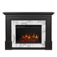 thumbnail image 3 of Real Flame Merced 61" Contemporary Wood Grand Electric Fireplace in Black, 3 of 9