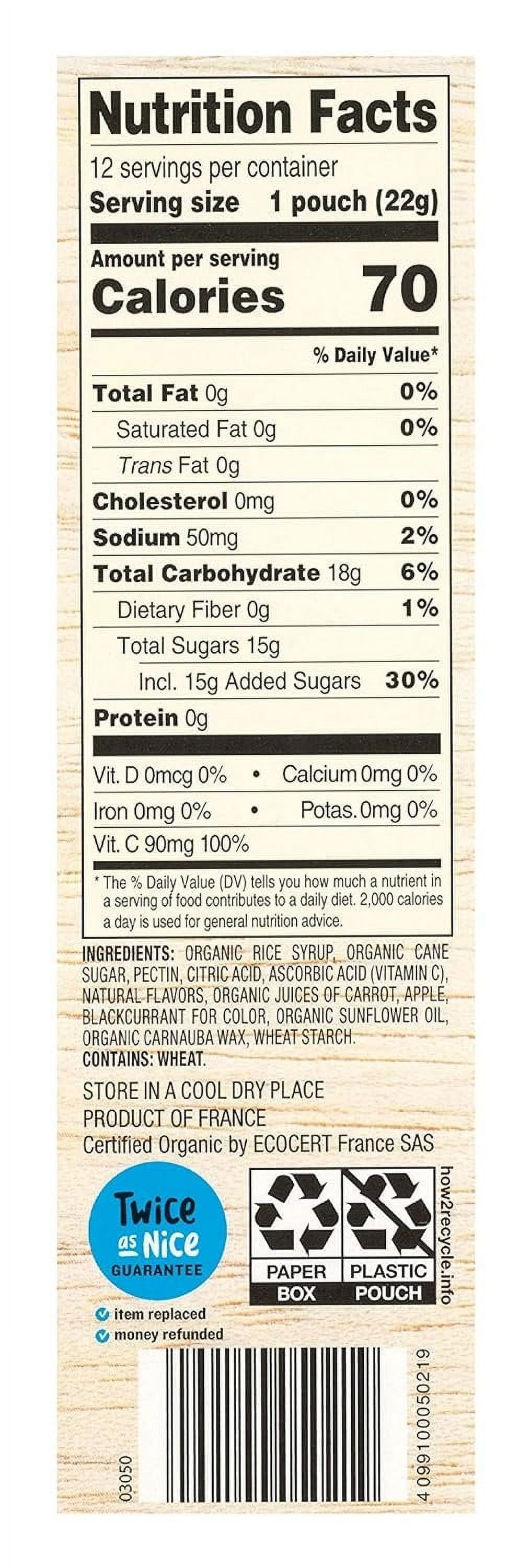 simply nature fruit snacks