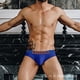 thumbnail image 3 of Embalaje independiente Escritos de los hombres Escritos de los hombres Ropa interior de los hombres De algodón Sexy La forma del cuerpo Transpirable Cintura baja Elástico Ropa interior Ropa interior, 3 of 4