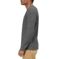 thumbnail image 2 of Ma Croix Mens Heavyweight Thermal Shirt Soft Cotton Active Big and Tall Stretchy Waffle Tee, 2 of 4