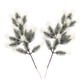 thumbnail image 1 of Venta dos por  aguja de pino de 13 puntas para colgar en la pared blanco escarchado 42CM simulación navideña agujas de pino para árbol de Navidad Material: plástico ANGGREK  Otros, 1 of 8