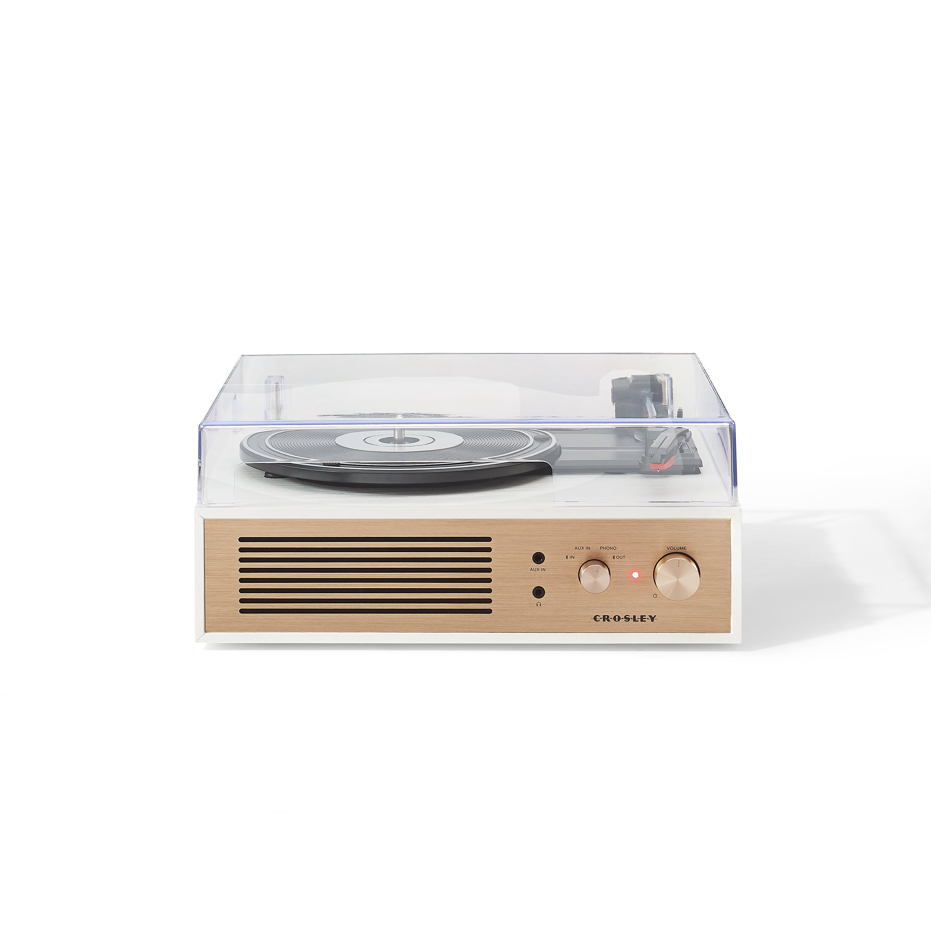 Crosley Miles Record Player with Speakers and Wireless Bluetooth - Audio Turntables