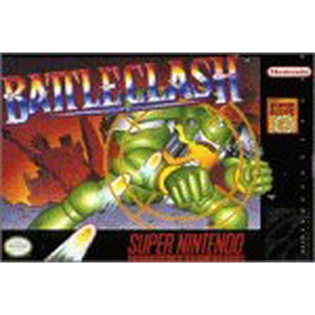 Battle Clash - Super NES, Futuristic shooting game By (Best Nes Fighting Games)