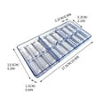 thumbnail image 3 of Professional 18-Cavity Chocolate Molds Kit – FDA-Certified Transparent Capsule Trays for DIY Baking, Jelly & Candy Making, Leak-Proof, Dishwasher Safe & Easy Demolding Design As show, 3 of 9