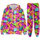 thumbnail image 3 of Pantalones de chándal retro de los años 80 y 90, de manga larga, con gráficos divertidos en 3D, unisex, deportivos, informales, para Halloween, 3 of 5