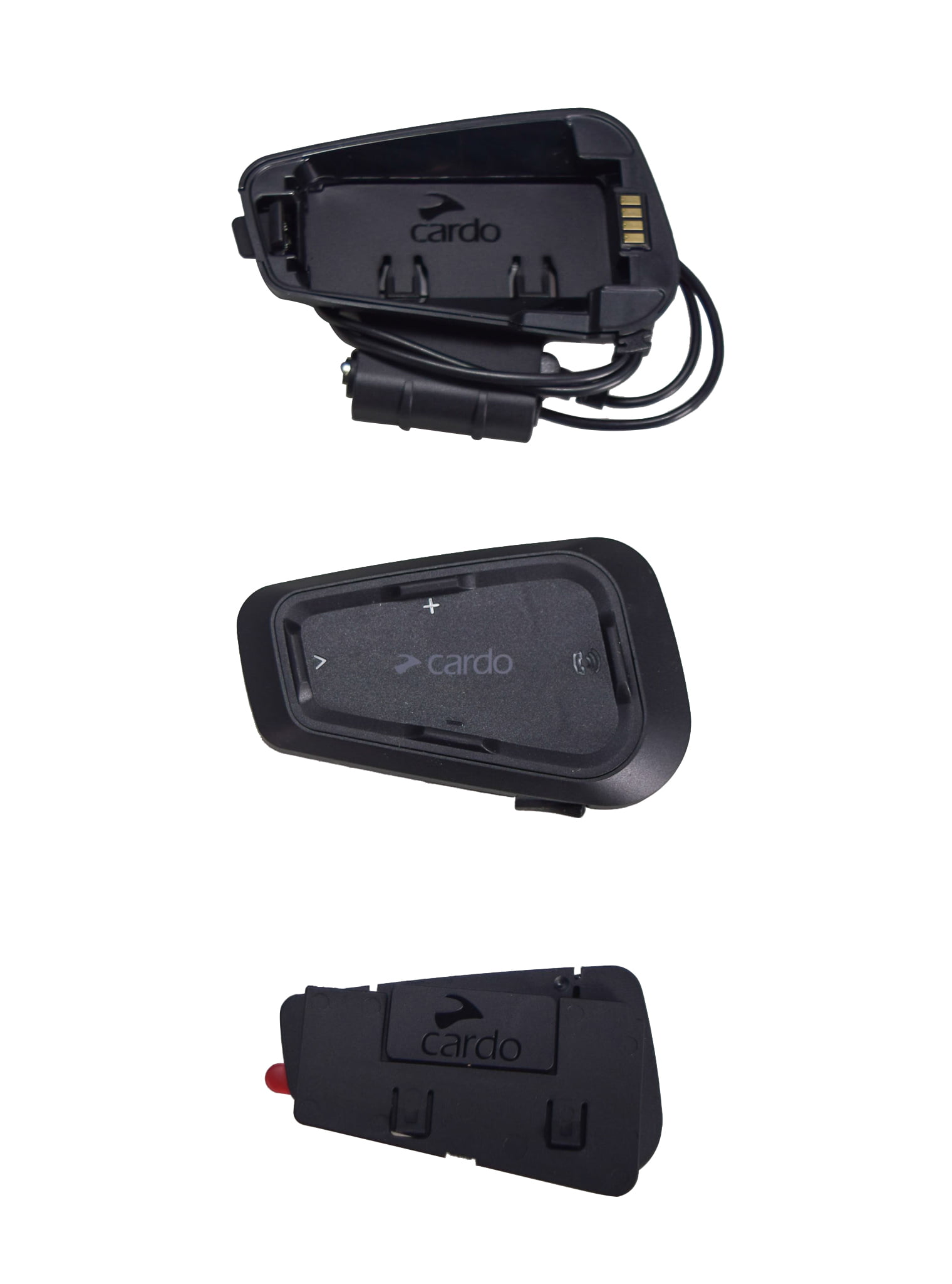  Cardo Systems Spirit Motorcycle Bluetooth Communication Headset  - Black, Single Pack : Automotive