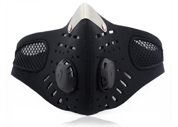 Ski Anti-pollution Face Mask SportMotorcycle Mouth-muffle Dustproof With Filter FSBR by