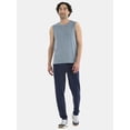 thumbnail image 5 of Athletic Works Men's and Men's Big & Tall Tri-Blend Muscle Tee, Sizes XS-4XLT, 5 of 5