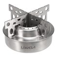 thumbnail image 1 of Lixada Outdoor Camping Stainless Steel Mini with Cross Stand Rack Support Stand, 1 of 7