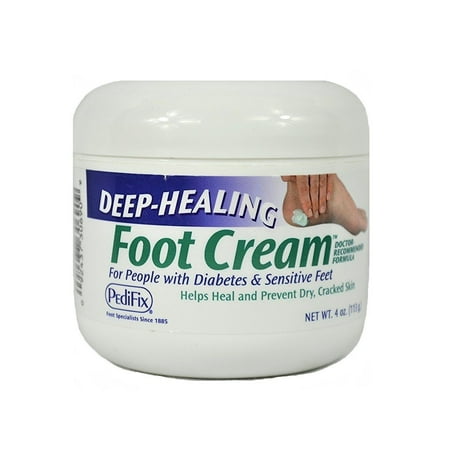 Pedifix (a) Deep Healing Foot Cream 4oz Jar (Best Foot Healing Cream)