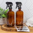 thumbnail image 2 of Botellas de aerosol Cornucopia Brands Amber Glass 500 ml (paquete de 2), 2 of 9