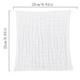 thumbnail image 3 of Towels,Pretty See 10PCS Organic Cotton Baby Towels Soft Newborn Baby Face Towel Natural Baby Muslin Face Towels For Sensitive Skin, 3 of 5