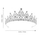 thumbnail image 2 of KAKOWELY Tiaras de boda con diamantes de imitación, corona nupcial con diamantes de imitación, corona para mujer y niña, tiara para fiesta, 2 of 5