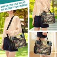thumbnail image 5 of Medium Cooler Bag Lunch Bag Portable Meal Bag Work Meal Bag Outdoor Meal Bag Travel Meal Bag Picnic Meal Bag Going Out Meal Bag Flowers and Lovely Cat, 5 of 6