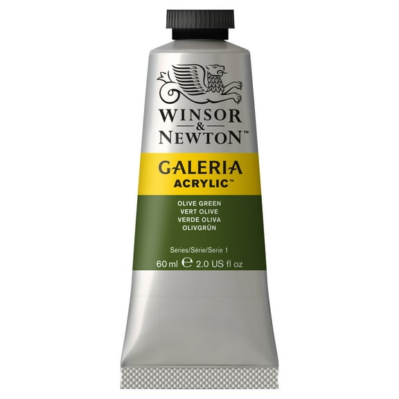 Winsor & Newton Galeria Acrylic Paint, 60ml, Olive Green