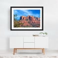 thumbnail image 2 of Cathedral Rock, Sedona - Sedona Arizona Photography Black Framed Wall Art Print 16 x 24 inches, 2 of 4