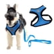 thumbnail image 5 of Arnés para Perros con Correa Tela de Malla Chaleco para Mascotas Suave y Transpirable Ajustable para Entrenamiento al Aire Libre y Correr Azul M, 5 of 5