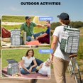 thumbnail image 3 of Insulated Backpack Cooler 20L - Leakproof Lunch Backpack for Outdoor, Travel & Work, Keeps Food & Drinks Cold/Hot 20 Hours, Durable Oxford Fabric with Tablet Compartment & Bottle Opener, 3 of 5