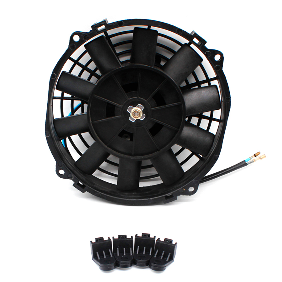 8" 80W Electric Cooling Fan Engine Radiator Oil Cooler 12V Car Truck 1