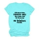 thumbnail image 1 of Camiseta de mujer Camisetas divertidas y lindas de manga corta Camiseta con estampado divertido Camiseta con estampado de letras Tops Blusa Regalo para mujeres OAVQHLG3B Store lin121212, 1 of 4