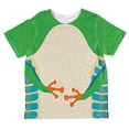 thumbnail image 1 of Halloween Green Tree Frog Costume All Over Toddler T Shirt, 1 of 2