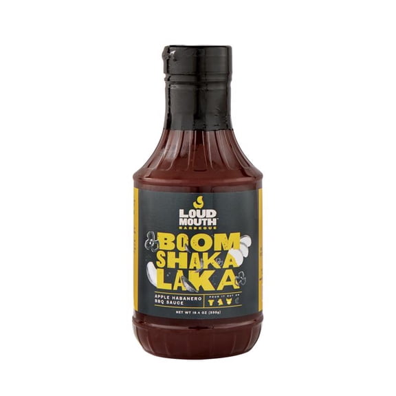 Loud Mouth Apple Habenero BBQ Sauce 20 oz