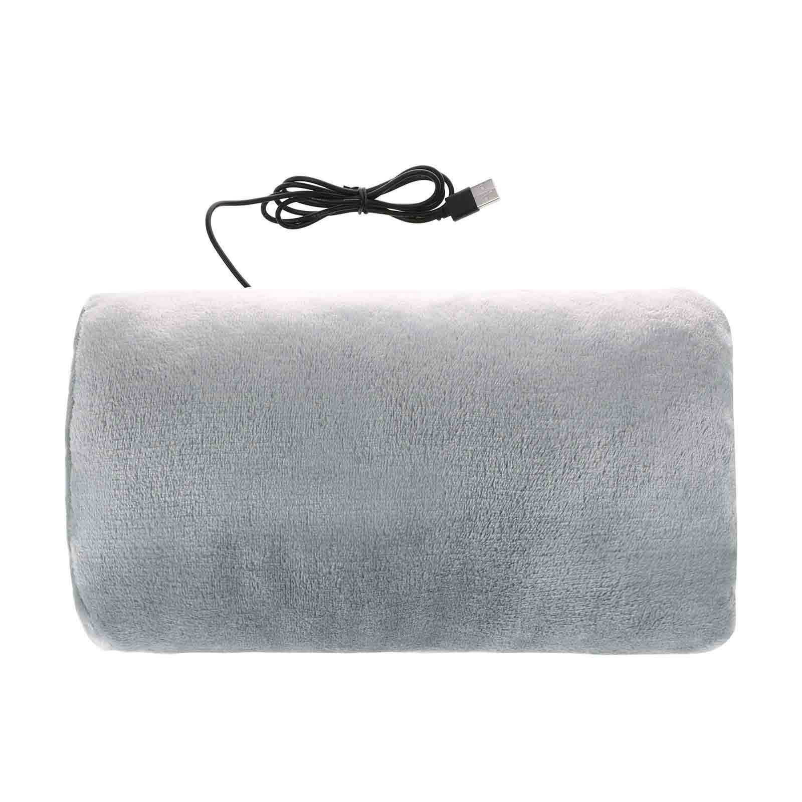 Qiopertar USB Heated Hand Warmer Pouch, Electric Heating Fabric Pouch, Warm Warmer for Cold Hands