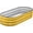 Cream Yellow, variant on Raised Garden Bed Kit, 5x2x1 ft Galvanized Planter Box Outdoor with Safety Edging, Large Metal Raised Beds for Gardening Vegetables Flower Fruits (Cream Yellow)