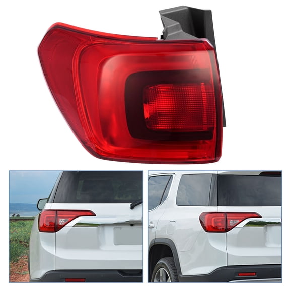Driver Left Side LED Tail Light Brake Lamp w/ Bulb For GMC Acadia 2017 2018 2019
