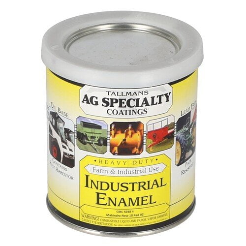 Mahindra Red Tractor Paint, Quart