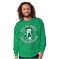 thumbnail image 5 of Betty Boop Saint Paddys Lucky Charm Women Crewneck Sweatshirt Brisco Brands S, 5 of 6