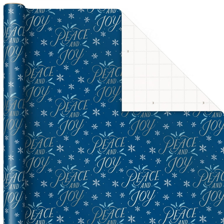 BIOBROWN Blue Christmas Wrapping Paper Clearance Nepal