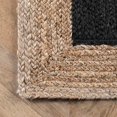 thumbnail image 4 of Aizza Trends Handmade Hand Crafted Eco -Frendly Jute Floor Area Rug-Floor Carpet Rug-Floor Runner Rug-Center Table Carpet Rug-Bed Side Runner Rug-Make in India-2.3 x 4 Oval Feet ( 70 cm x 120 cm ), 4 of 4