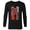 Black, variant on Black Panther: Wakanda Forever Riri Ironheart Mark 1 - Long Sleeve T-Shirt for Men - Customized-Athletic Heather