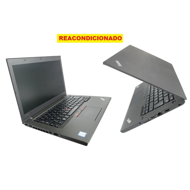 LAPTOP Lenovo ThinkPad T460 - 14" - Intel Core I5 6ª Gen- 8GB RAM - 128GB SSD - Windows 10 Pro- REACONDICIONADO