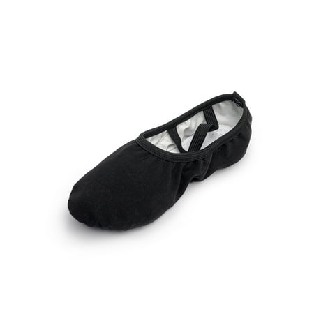 

Rotosw Women Flats Round Toe Ballet Shoes Slip On Dance Shoe Nonslip Canvas Slipper Dancing Comfort Black 8C